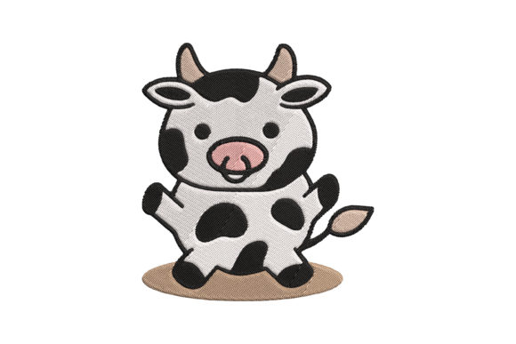 Cute Baby Animal Cow Cartoon Review