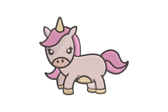 Cute Unicorn Embroidery for Boutique Sweatshirts