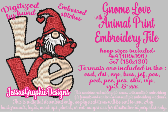 Gnome Love Embroidery Review