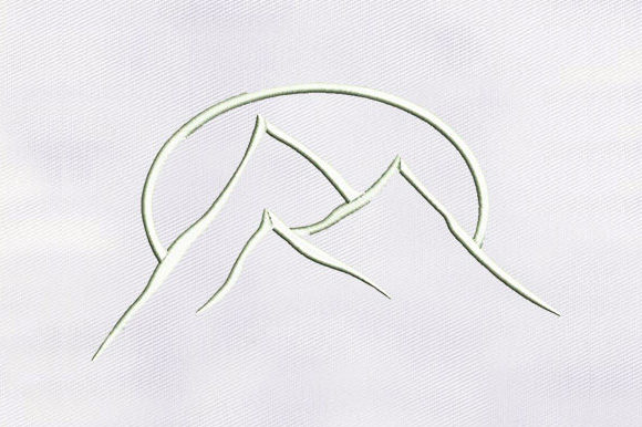 Mountain Outlines Embroidery Design Review