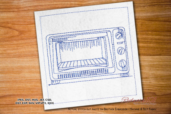 Old Electric Oven Bluework Review