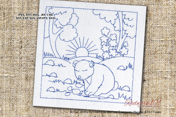 Panda Eating Fruit Embroidery Design Review