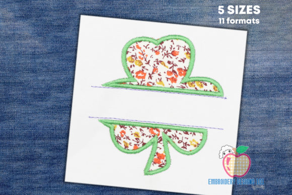 Shamrock Leaf with Monogram Applique Review