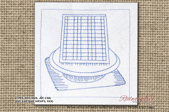Solar Attic Fan Bluework Embroidery Review