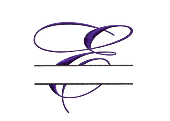 Split Monogram Font Letter E Review for Personalized Gifts