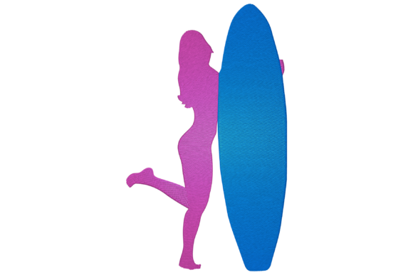 Surf Girl Embroidery Design Review