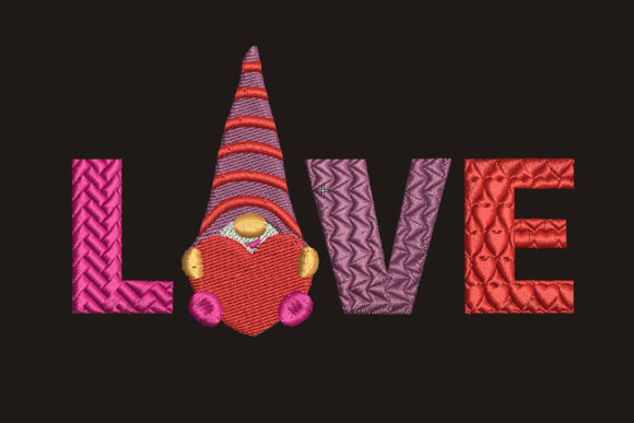 Valentine Gnome Embroidery Review