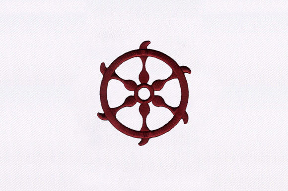Yacht Wheel Embroidery Review for Small Business Merch